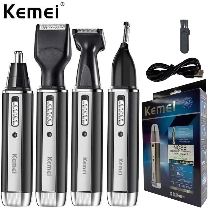Men'S Grooming Nose Hair Trimmer - Kemei-6630 코털 트리머 코 귀 청소기용