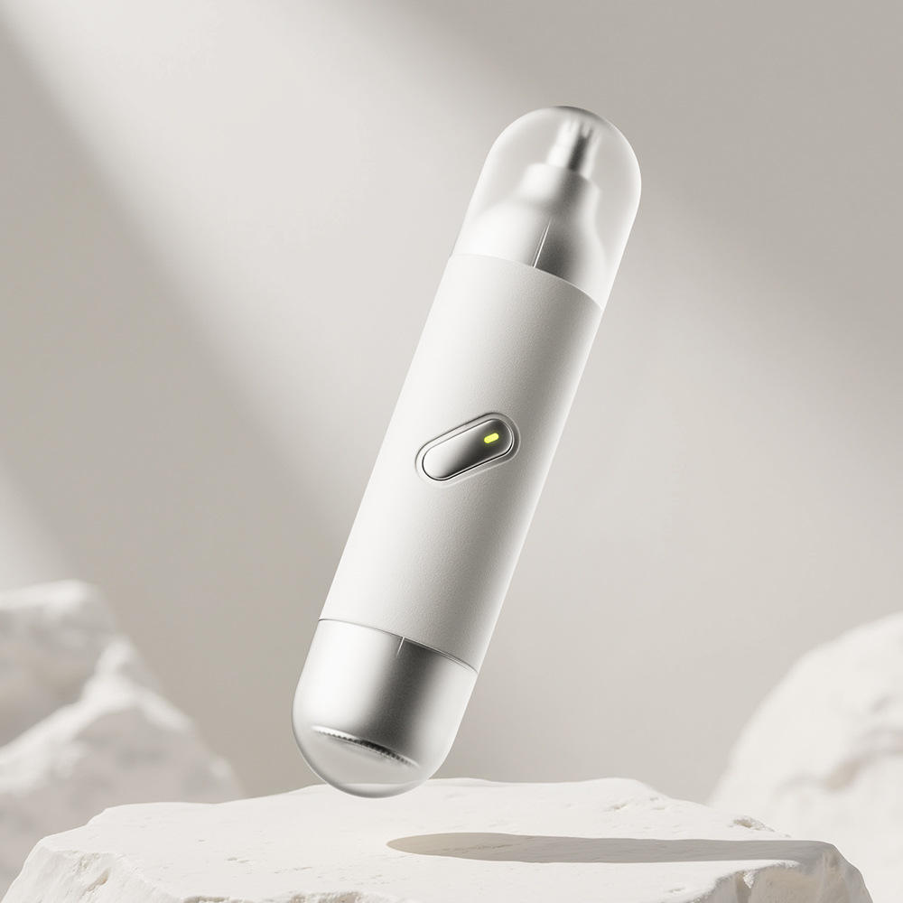 Men'S Grooming Nose Hair Trimmer - 2-in-1 수염 코털 트리머, 휴대용 듀얼