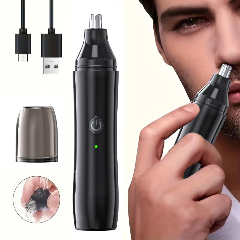 Men'S Grooming Nose Hair Trimmer - 남성용 충전식 코털 트리머 및 얼굴