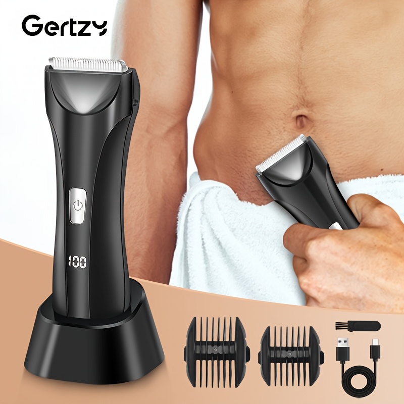 Men'S Grooming Blade - 남성용 전기 바디 트리머 및 면도기,