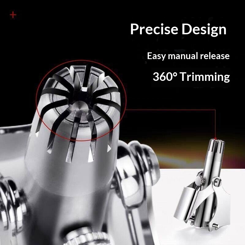 1/2개 세트, 수동식 코털/귀털 제거기, 스테인리스  - Men'S Grooming Nose Hair Trimmer 리뷰 및 가격