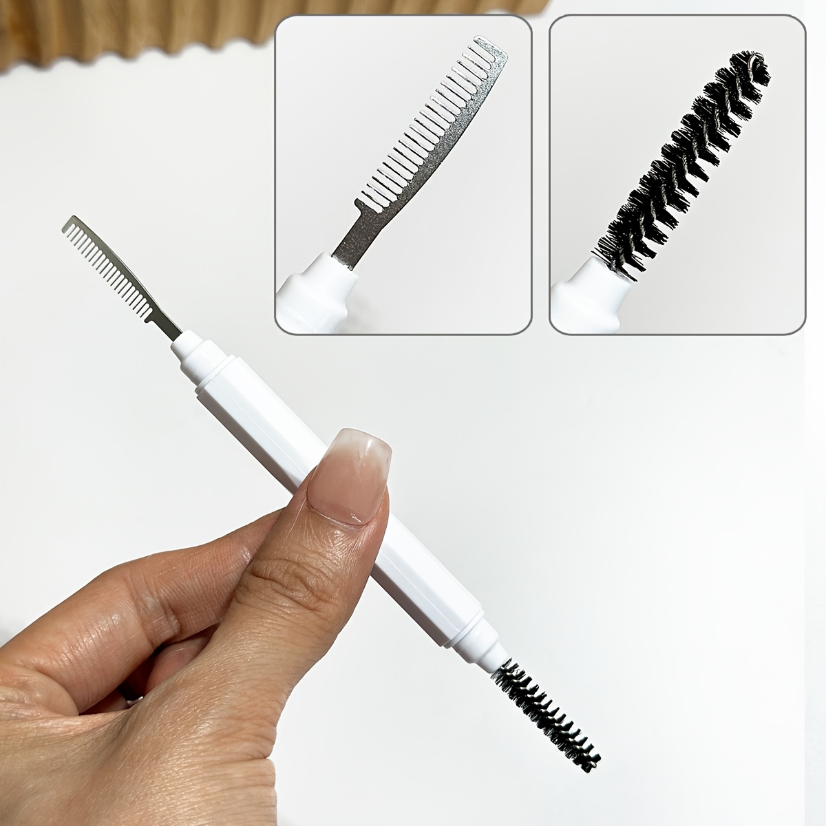 양면 눈썹 및 속눈썹 빗 스파이럴 브러시 미세한 빗살의 - Comb Fine Tooth 리뷰 및 가격