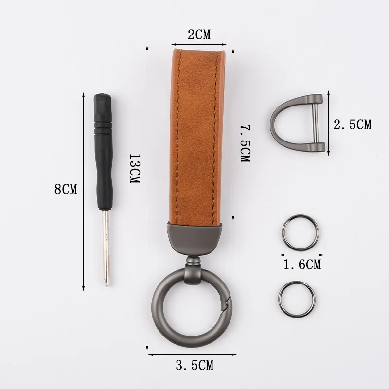 1PCS 무료 레이저 사용자 정의 Nubuck 가죽 키 - Men'S Grooming Company 리뷰 및 가격